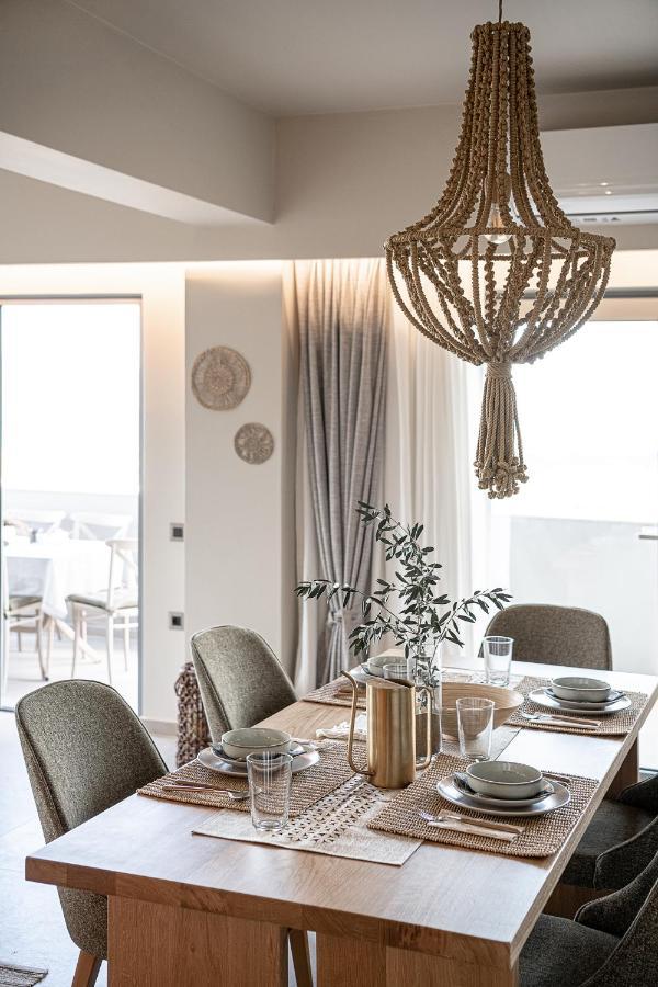Emmanuel'S Sea View Luxury Apartment كيساموس المظهر الخارجي الصورة